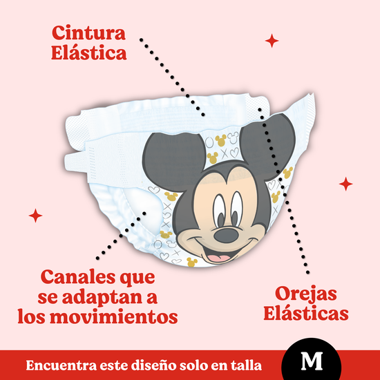 Pañales Huggies Active Sec Etapa 2/M, 100 Uds. (Edición Limitada)